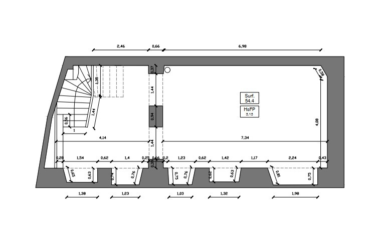 Boulevard des Batignolles, boutique de 200 m²