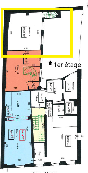 Local commercial de 108m² à fort potentiel en plein cœur du Sentier avec verrière