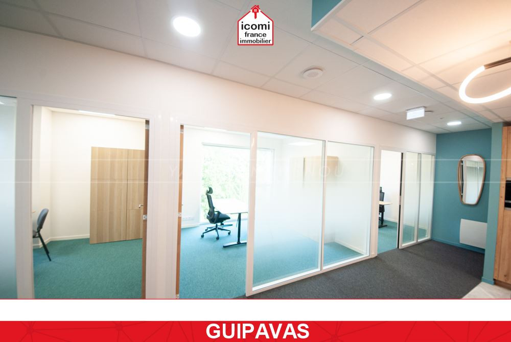 Guipavas - A VENDRE - BUREAUX - 5 BUREAUX - OPEN SPACE - - DALE BETON - RECENT 2020 - CUISINE - 3 PLACES DE PARKING