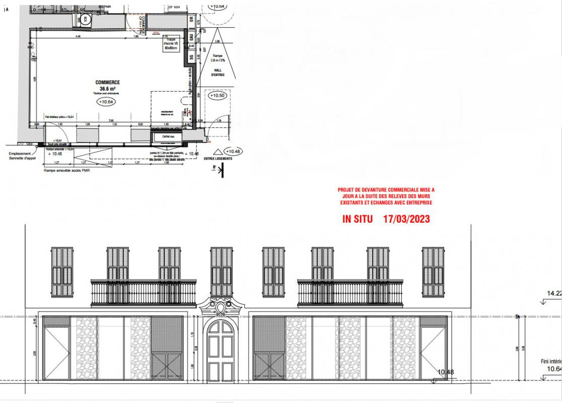 SANS FRAIS - Local Commercial 37m² - Carabacel Nord