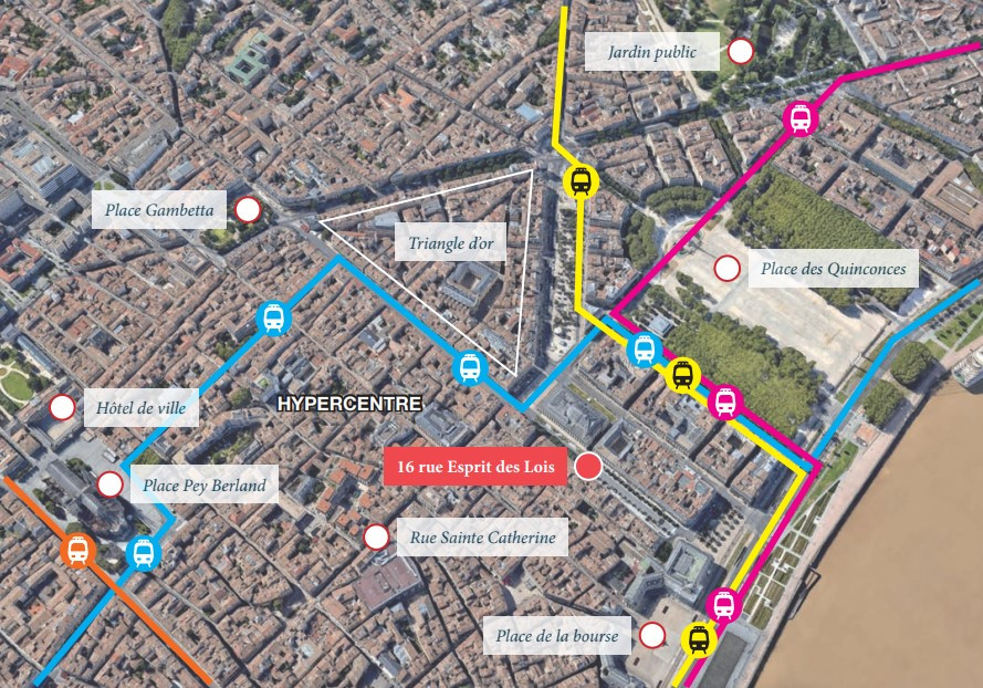 Local commercial de 115 m² + sous-sol à Bordeaux