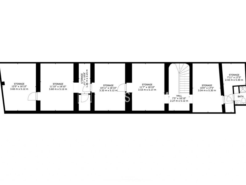 Quartier les Archives, boutique de 203 m²