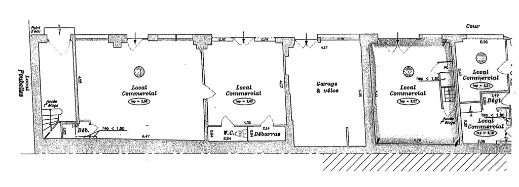 Bureaux de 55m² à louer