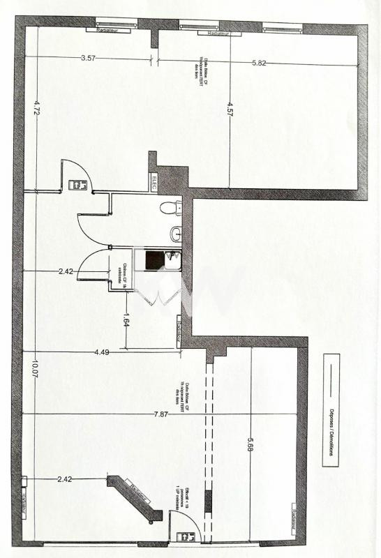 A LOUER : Local Commercial / bureaux de 106 m2 à DUNKERQUE
