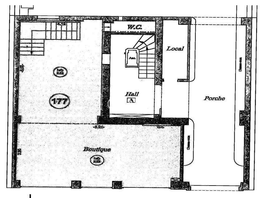 Bureaux à louer avec beau linéaire de 8m