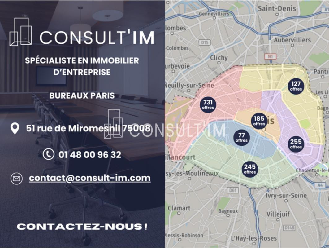A vendre locaux professionnels au coeur de Paris