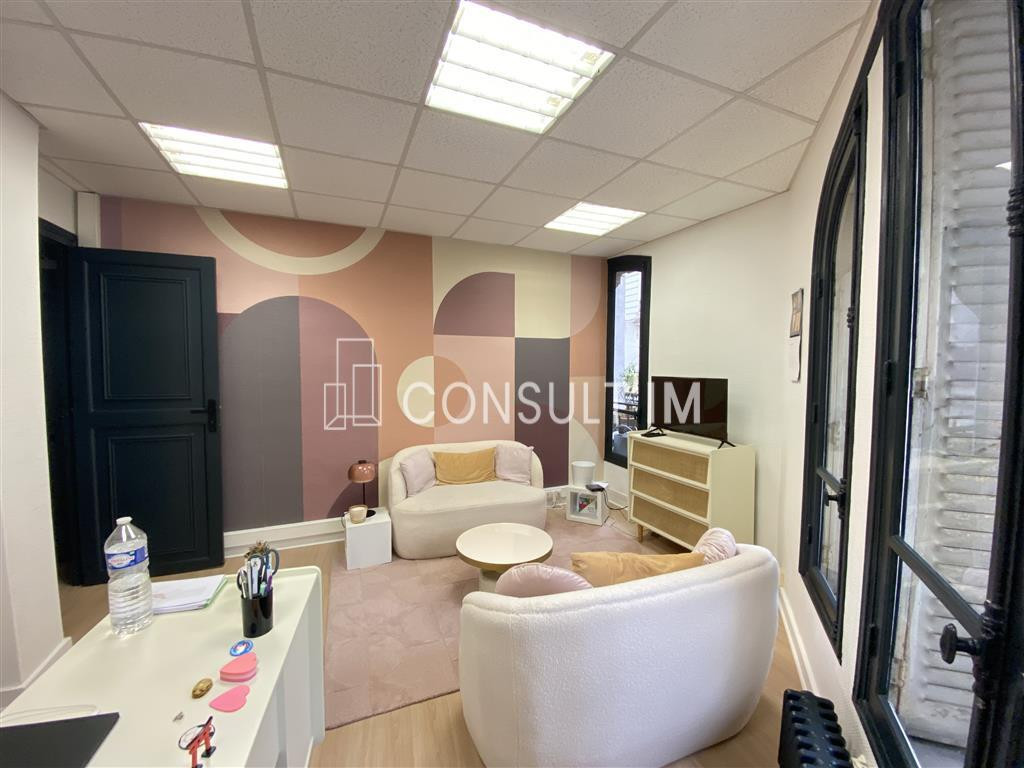Entre les Halles et Rivoli, bureaux de 45m²