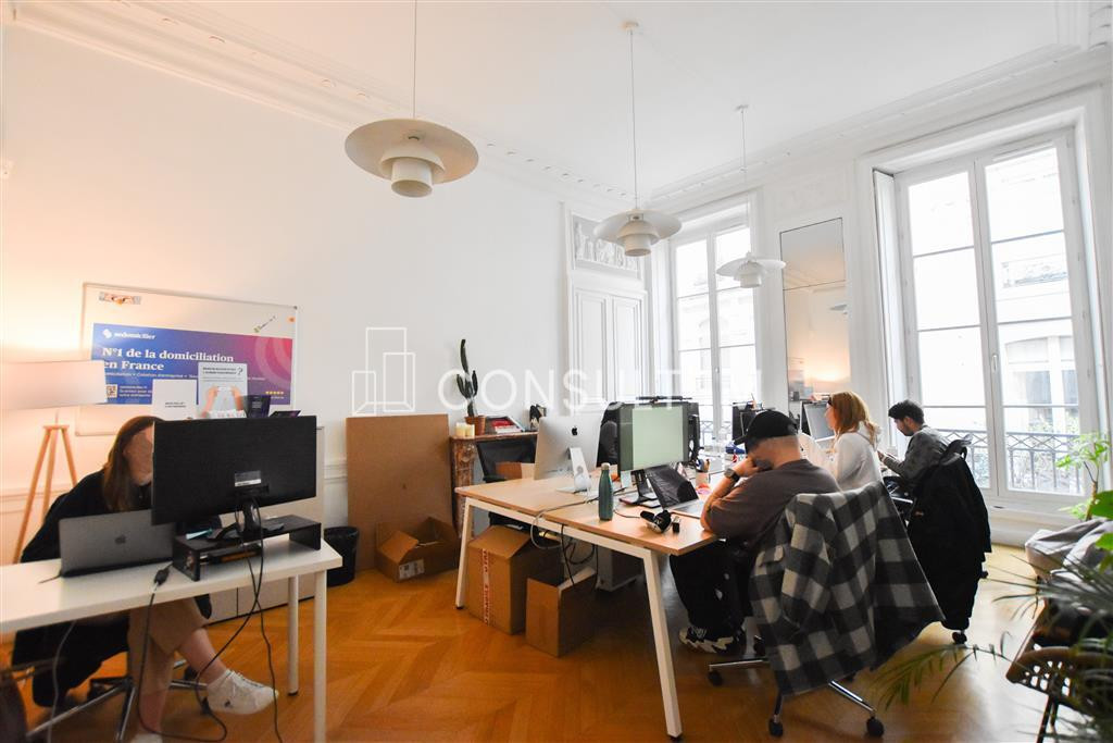 Magnifique bureaux avec belle hauteur sous plafond