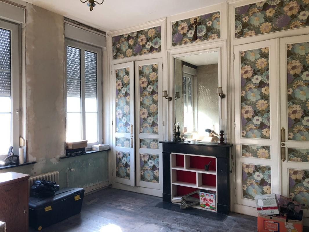 Immeuble avec travaux