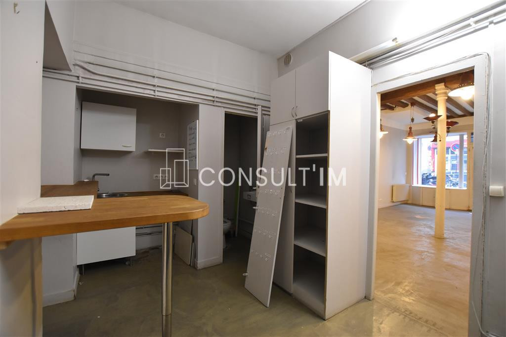 Quartier clignancourt, boutique de 62 m²