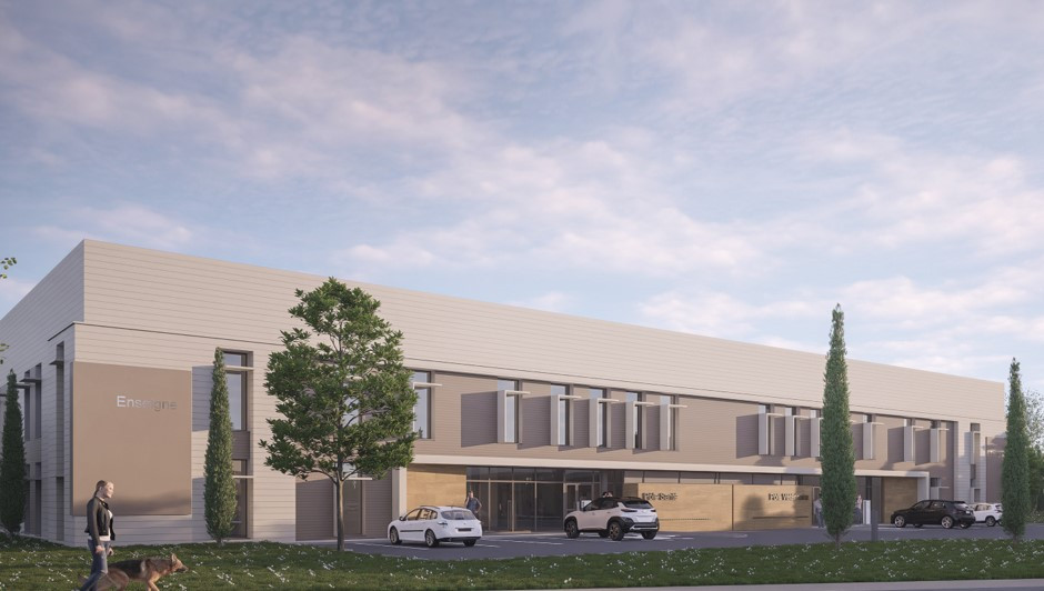 FOURNES - 1200 m² environ de locaux et bureaux divisibles à partir de 100 m²