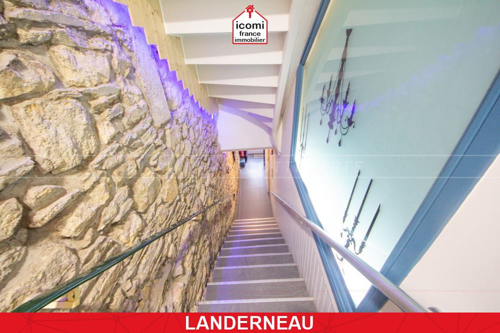 FINISTERE - Landerneau (29800) - A VENDRE - LOCAL - RESTAURANT -  FOND DE COMMERCE 77M² - BAR LICENCE IV - EN ACTIVITE AVEC CLIENTELE - CENTRE VILLE -