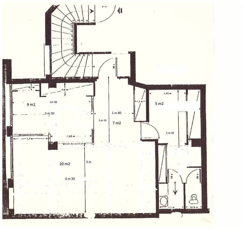 Bureaux de 50 m² à louer - Rue Saint-Honoré