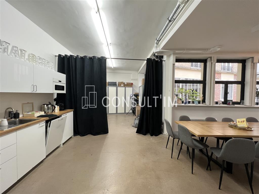 Proche de la Place de la République, à louer bureaux atypiques de 130m²