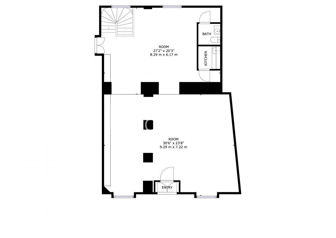 Quartier des Archives, boutique de 137 m²