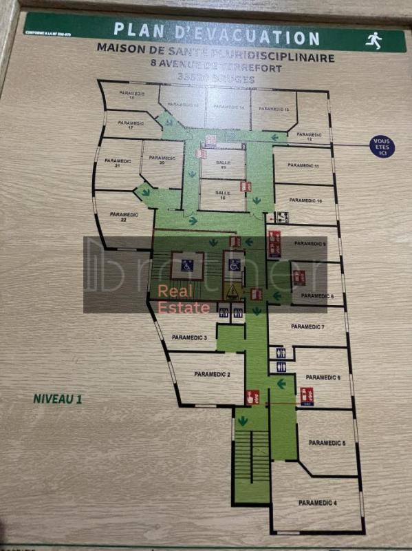 A louer Bureaux 1240.36m2 Bruges Lac - bruges