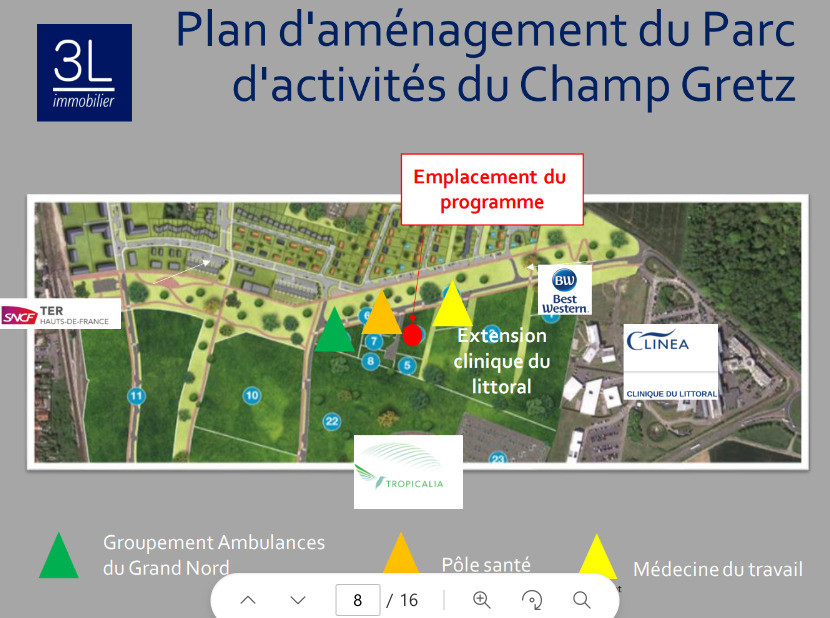 Locaux d'activités Rang du Fliers Champ Gretz