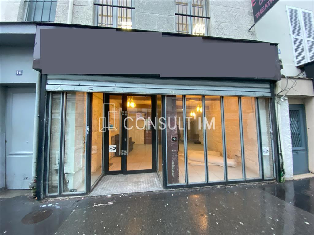 LOCATION PURE - Rue du Faubourg Saint-Martin, boutique de plain pieds