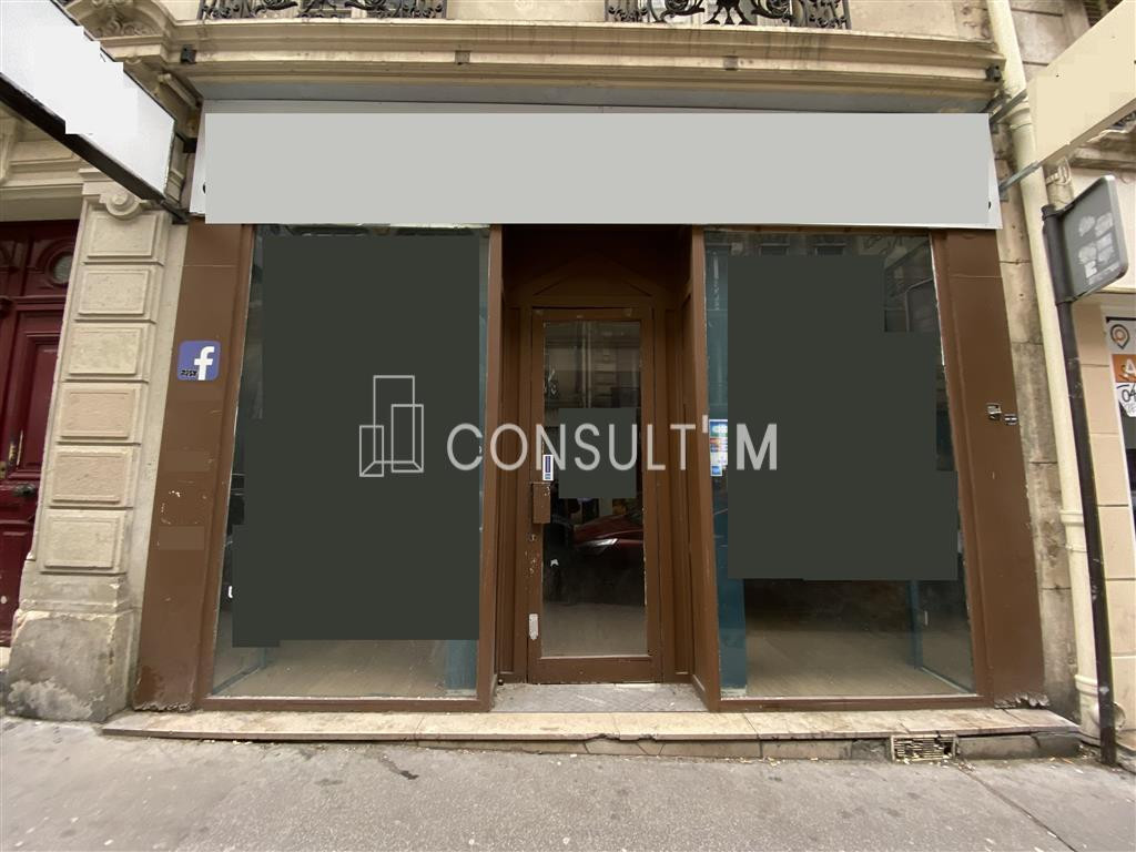 Boutique en location pure dans le Sentier de 48m²