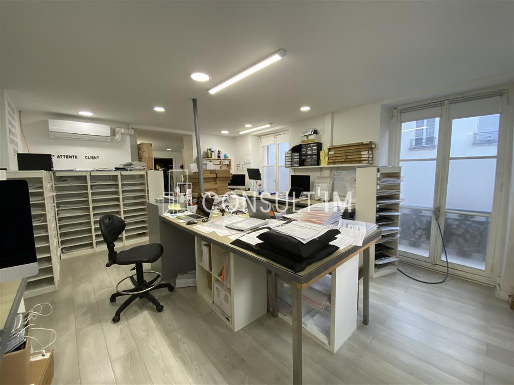 Odéon, à louer bureaux lumineux de 111m² en R+1