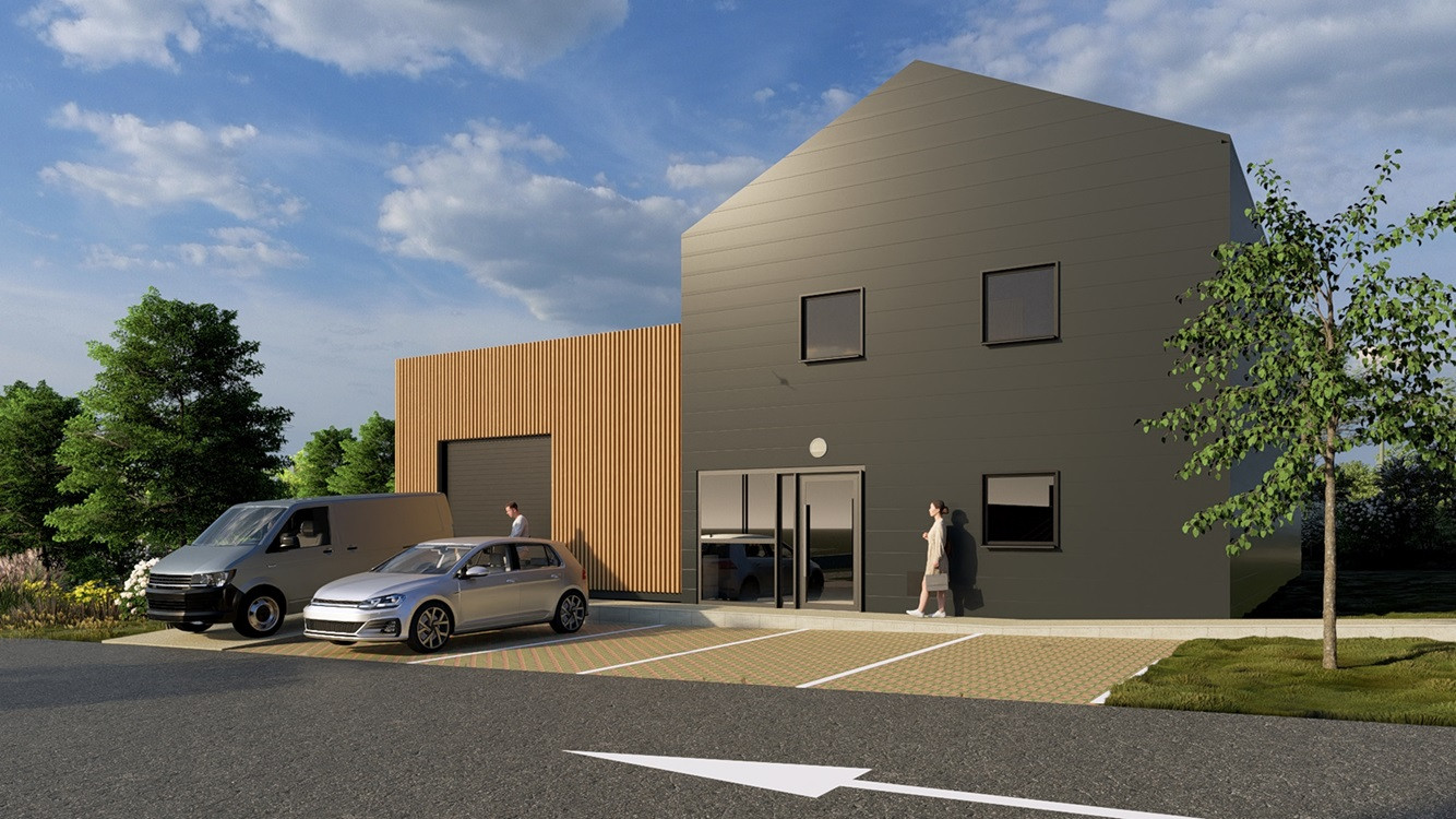 Atelilers et bureaux à vendre sur la ZAC NORMANDIKA à Fleury-sur-Orne!