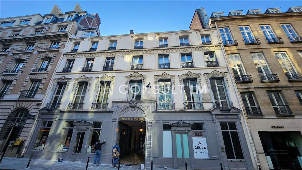 Madeleine, magnifique showroom dans un immeuble classé