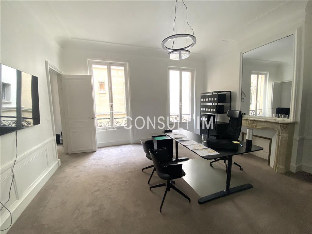 Au coeur du Triangle d'or, à louer, bureaux 120m²