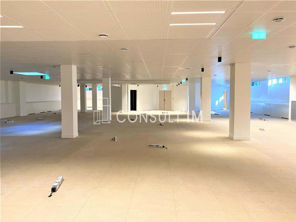 A louer,  dans un immeuble d'angle, une surface de 1807m²