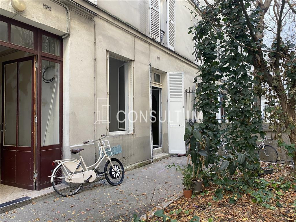 A louer, rez-de-chaussée de 60m² à proximité direct du Bassin de la Villette