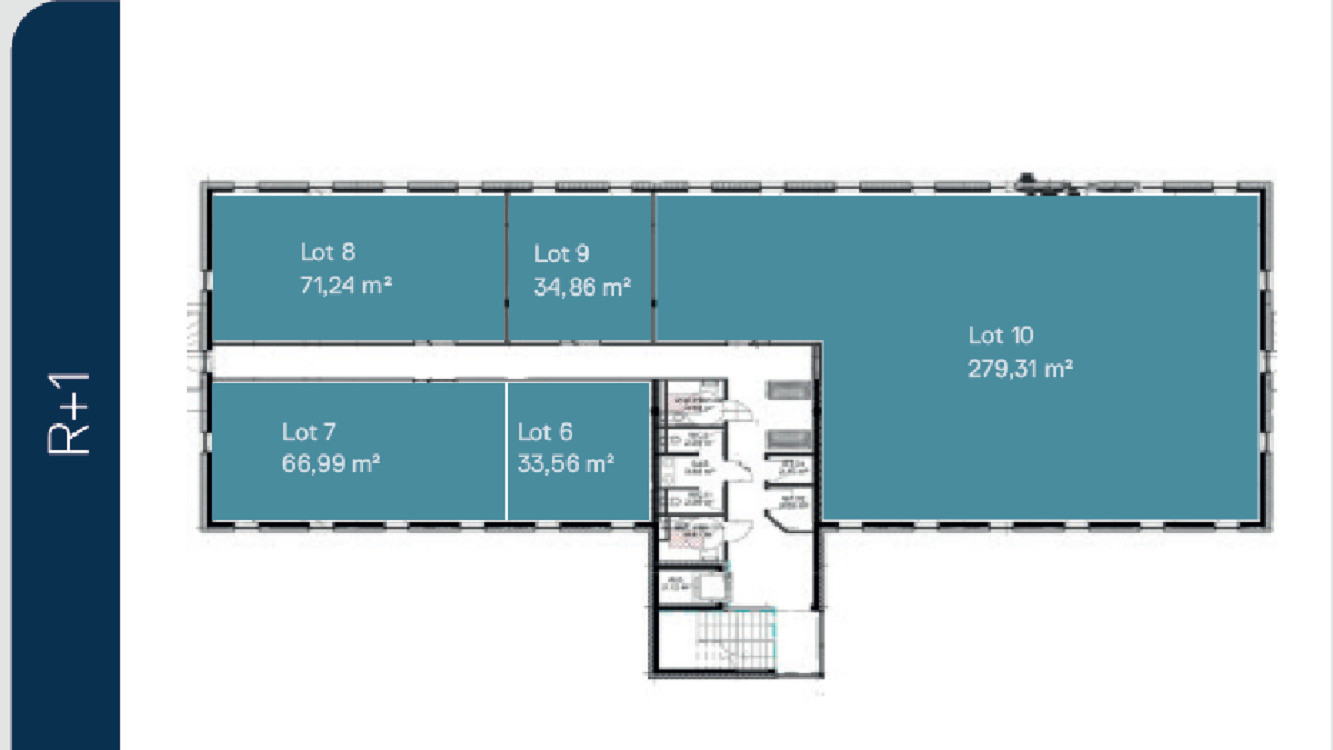 IFS - BUREAU DE 67 M² A VENDRE DANS BATIMENT NEUF