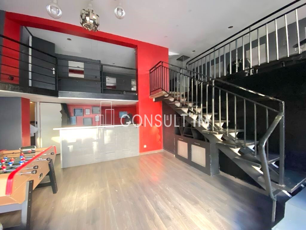 Boutique à louer rue de belleville