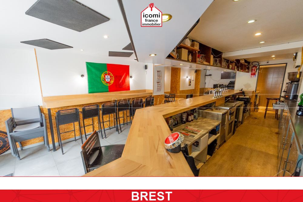 Brest - A VENDRE - FOND DE COMMERCE 86M² - BAR LICENCE IV - EN ACTIVITE AVEC CLIENTELE - CENTRE VILLE - PROCHE TRAM