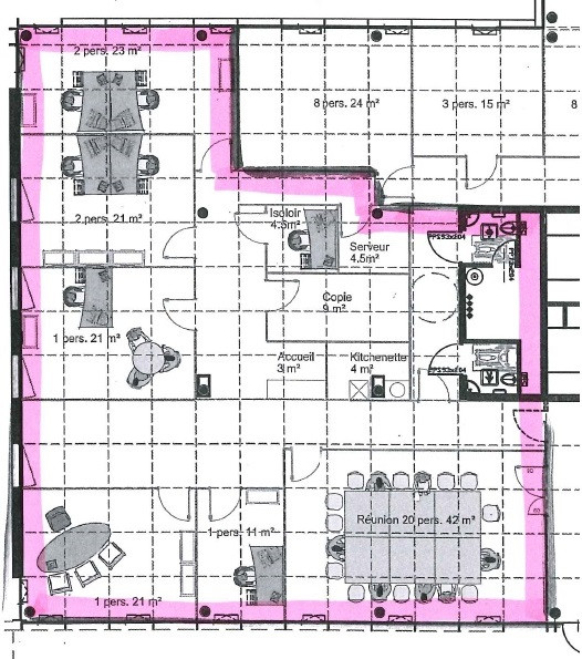 Au coeur du Campus Effiscience à Colombelles, 236 m² de bureaux à louer