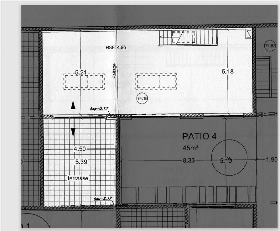 Locaux coup de coeur, duplex atypique style loft  avec terrasse à proximité du métro Ligne 13
