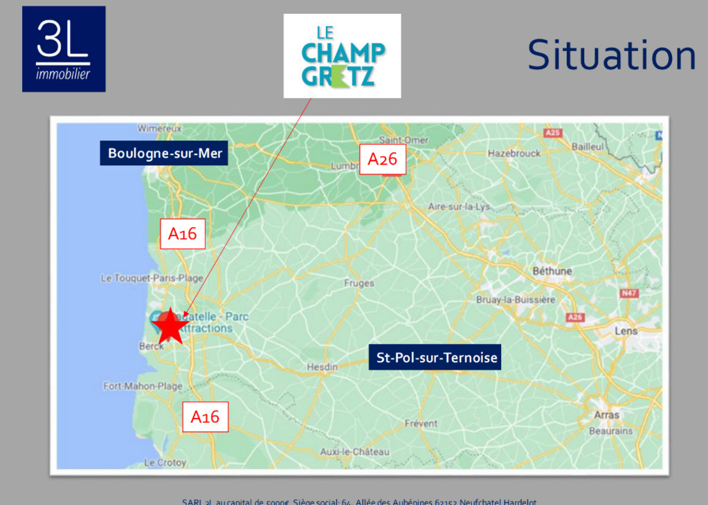 Locaux d'activités Rang du Fliers Champ Gretz