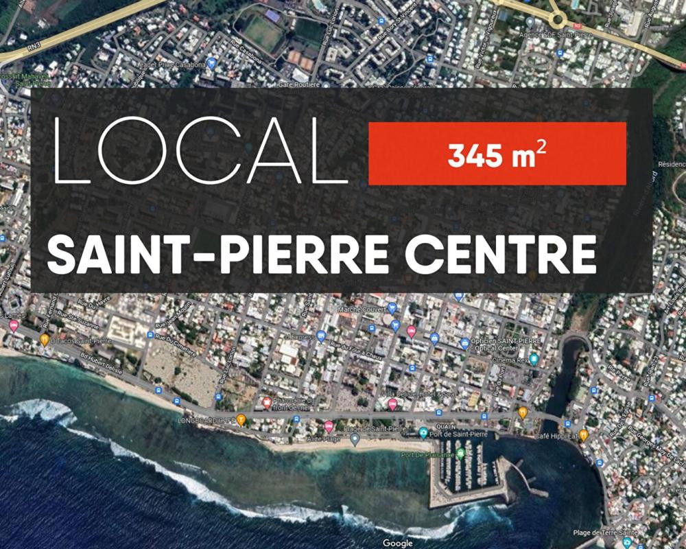 Local commercial Saint Pierre 345m2