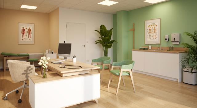 Cabinet médical à partir de 21 m² dans pôle de santé avec pharmacie – NEXUS – Le Mesnil-Esnard