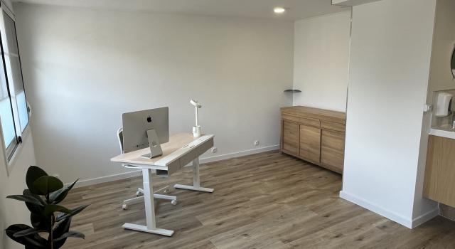 bureau refait à neuf