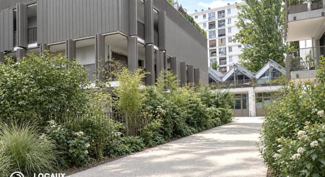AUBERVILLIERS – CABINET DE KINÉSITHÉRAPIE DE 80 M² 4 SALLES DE CONSULTATION et GYMNASE– 2 TERRASSES AVEC JARDIN – PARKING – RÉSIDENCE DE 2023