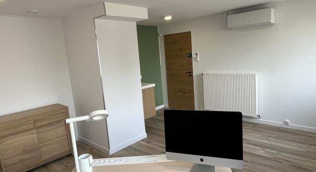 bureau refait à neuf