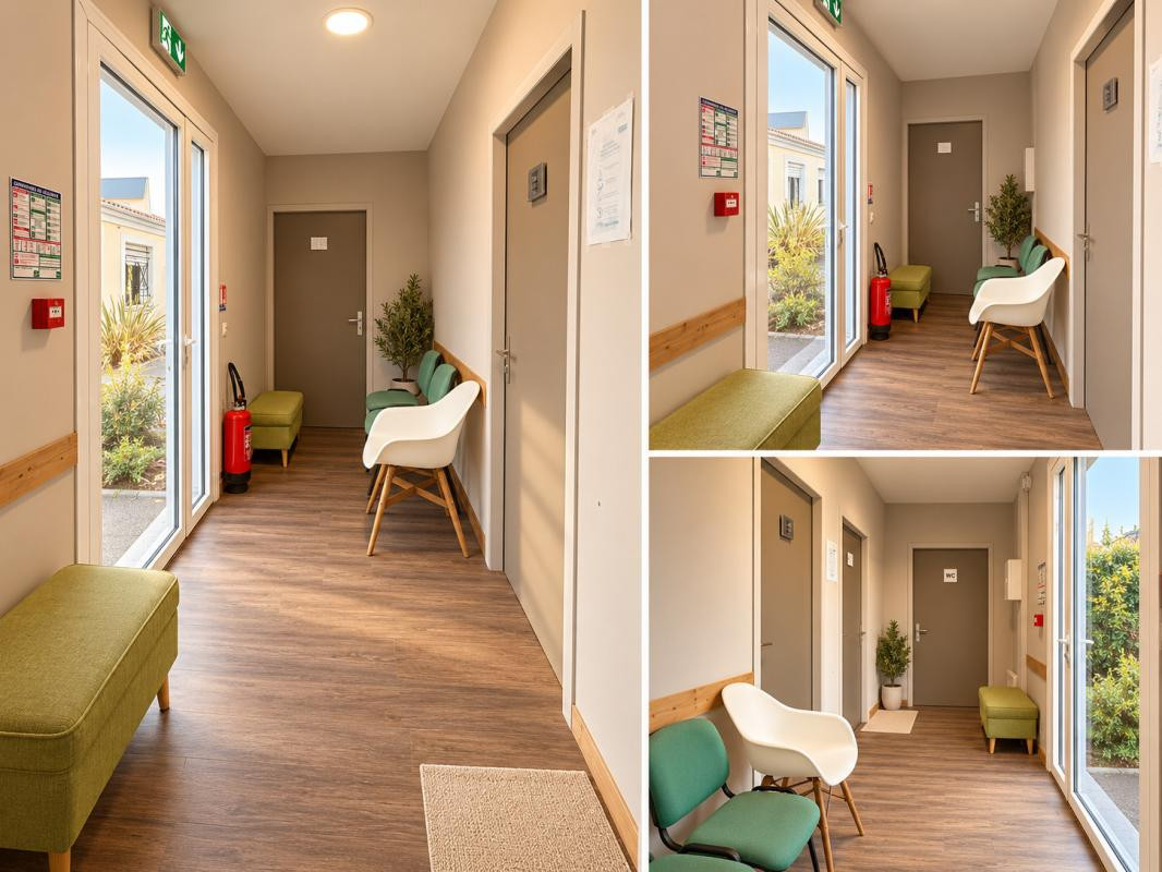 Le Taillan-Médoc - Bureau climatisé de 12 m² - Parkings
