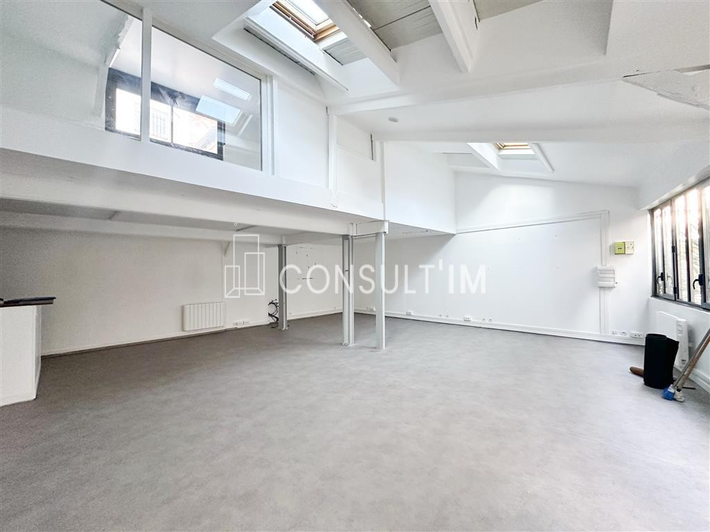 Bureaux très lumineux dans charmant passage privé