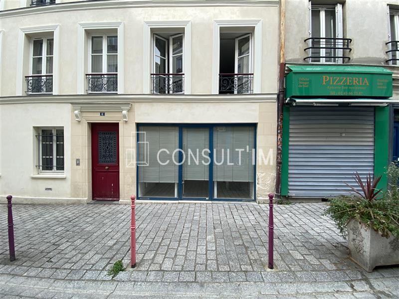 Au coeur du quartier Ménilmontant, en location pure une boutique disponible immédiatement