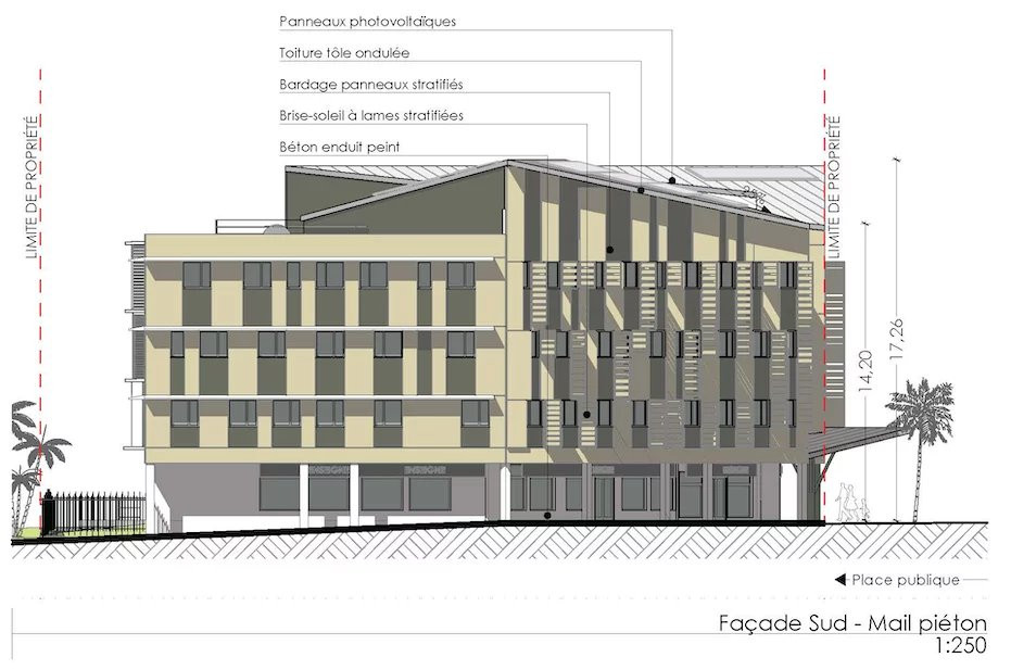 Bureau de 95,80 m2 à St Louis - Le Gol (97421) - La Réunion