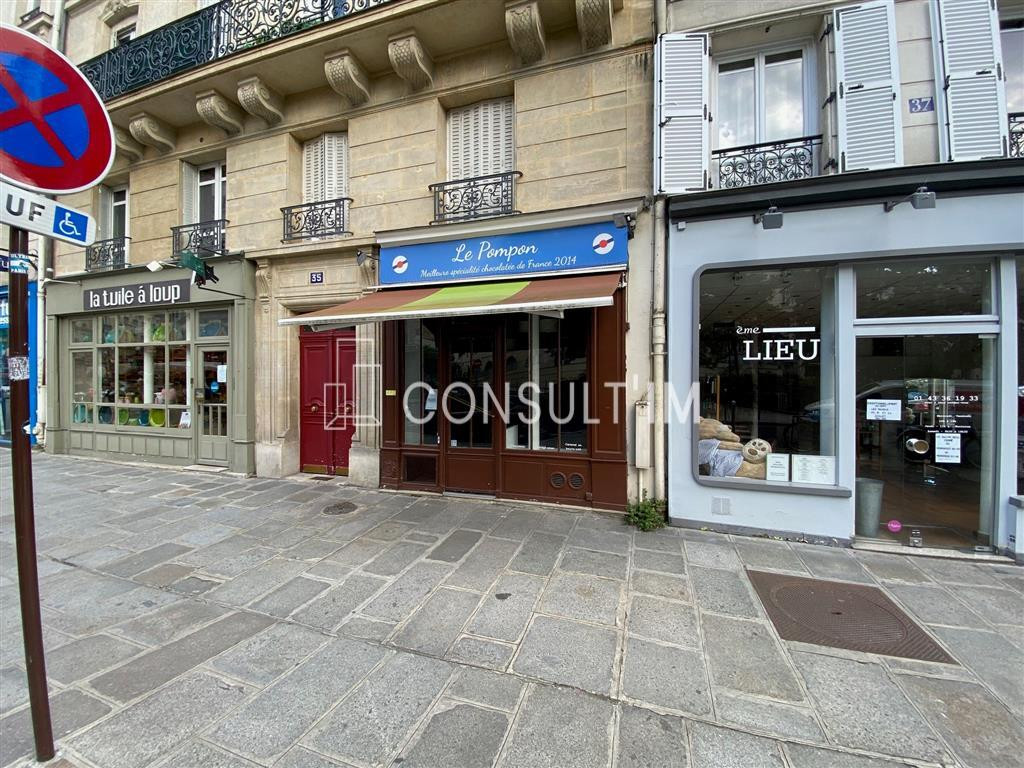 Boutique de 29m² en rdc, au cœur du 5ème arrondissement, à la sortie du métro Censier-Daubenton