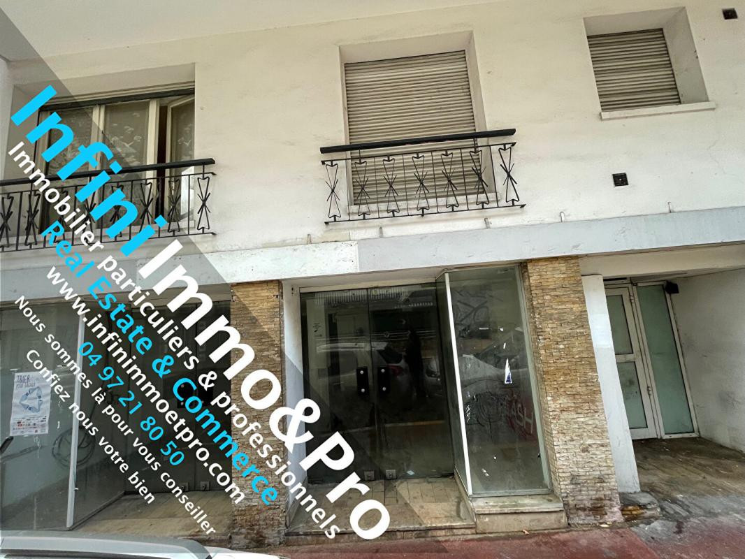 Local commercial Cannes 390 m2 plain pied