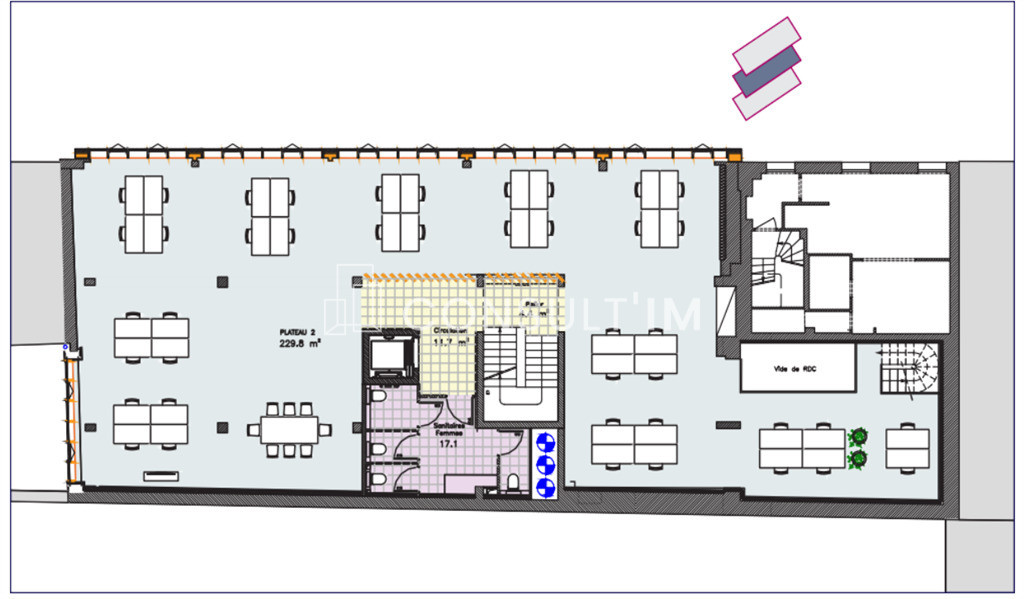 Immeuble indépendant de 760m² REFAIT A NEUF