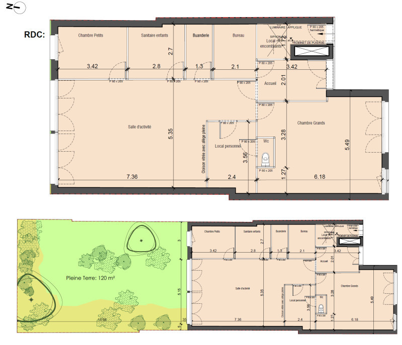 Local Commercial à vendre 120m² - Idéal Cabinet Medical/Crèche