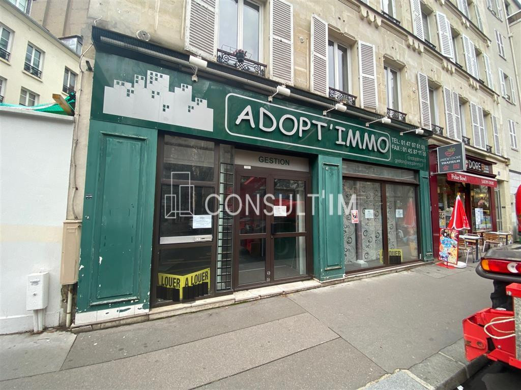 A louer, 67m² de locaux commerciaux, proche du jardin des plantes