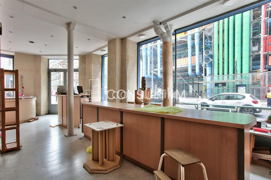 A louer, boutique de 101 m² CHATELET/Centre BEAUBOURG